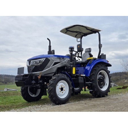 Трактор TERRAFENG F400 із реверсом, 40 к.с, 4 циліндри, повнопривідний 4х4, із примусовою гідравлікою на гаках